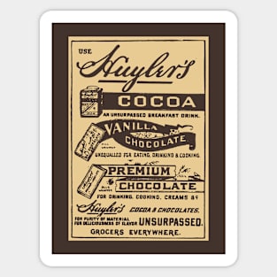 Huyler's Cocoa Sticker